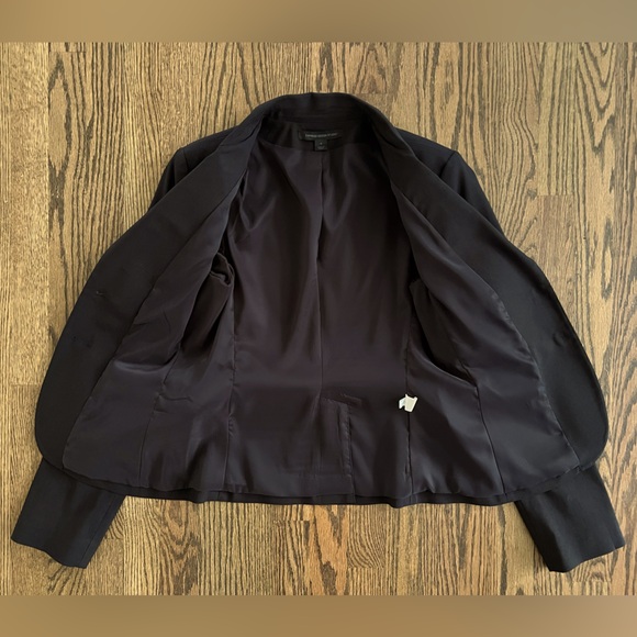 EUC Express Design Studio Two Button Blazer - Black - Size 8 - Picture 10 of 14